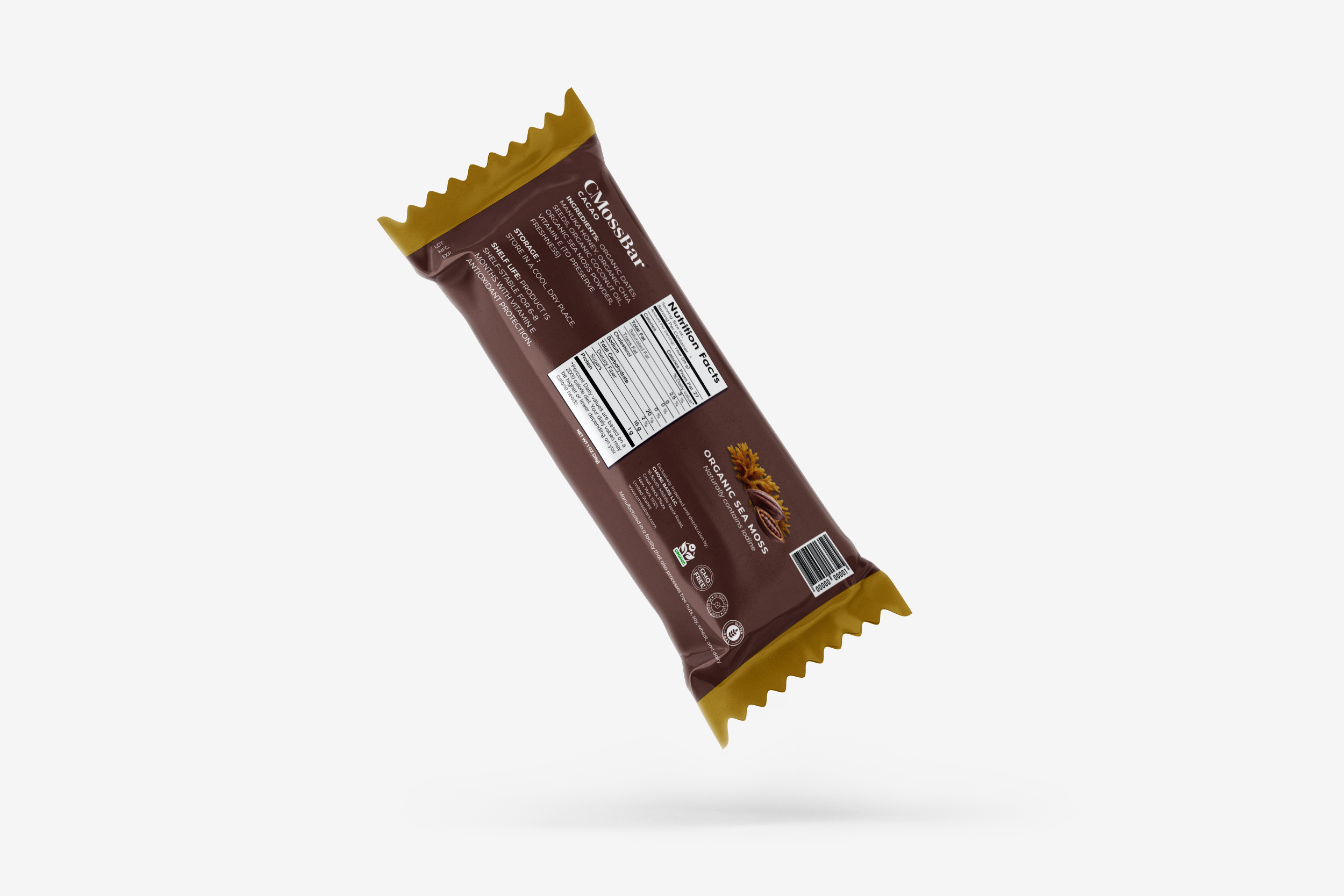 Cocoa Sea Moss Bar