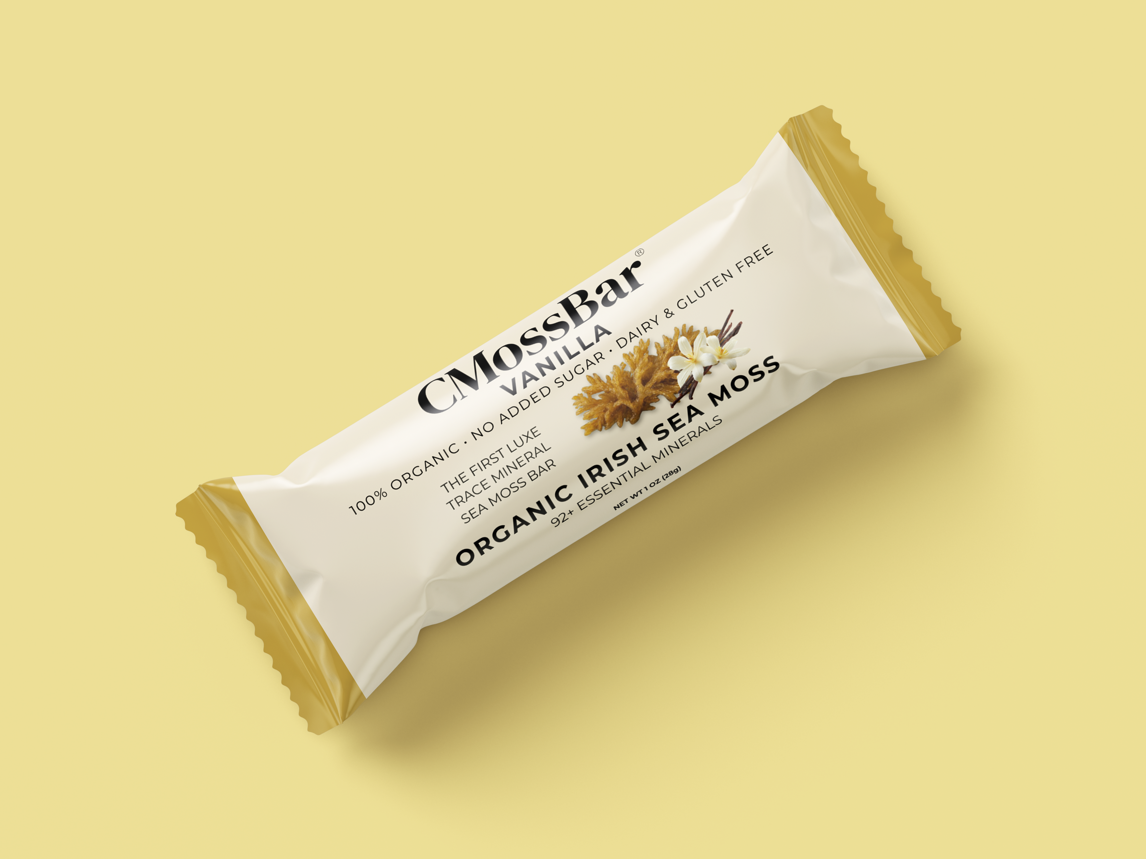 Madagascar Vanilla Sea Moss Bar